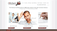 Desktop Screenshot of crb-check.com